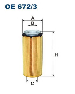 

Фильтр масляный FILTRON OE672/3