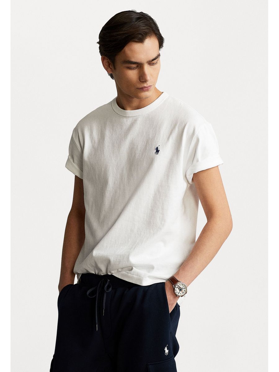 

Футболка мужская Polo Ralph Lauren PO222O09Z белая XS, Белый, PO222O09Z