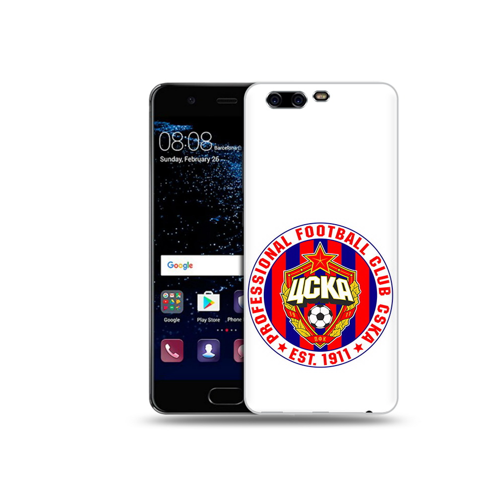 Чехол MyPads Tocco для Huawei P10 ФК ЦСК логотип (PT60870.50.178)