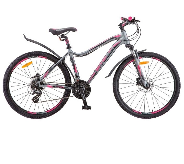 

Велосипед Stels Miss-6100 D 26" V010 рама 17" Серый, Miss 6100 D 26 V010