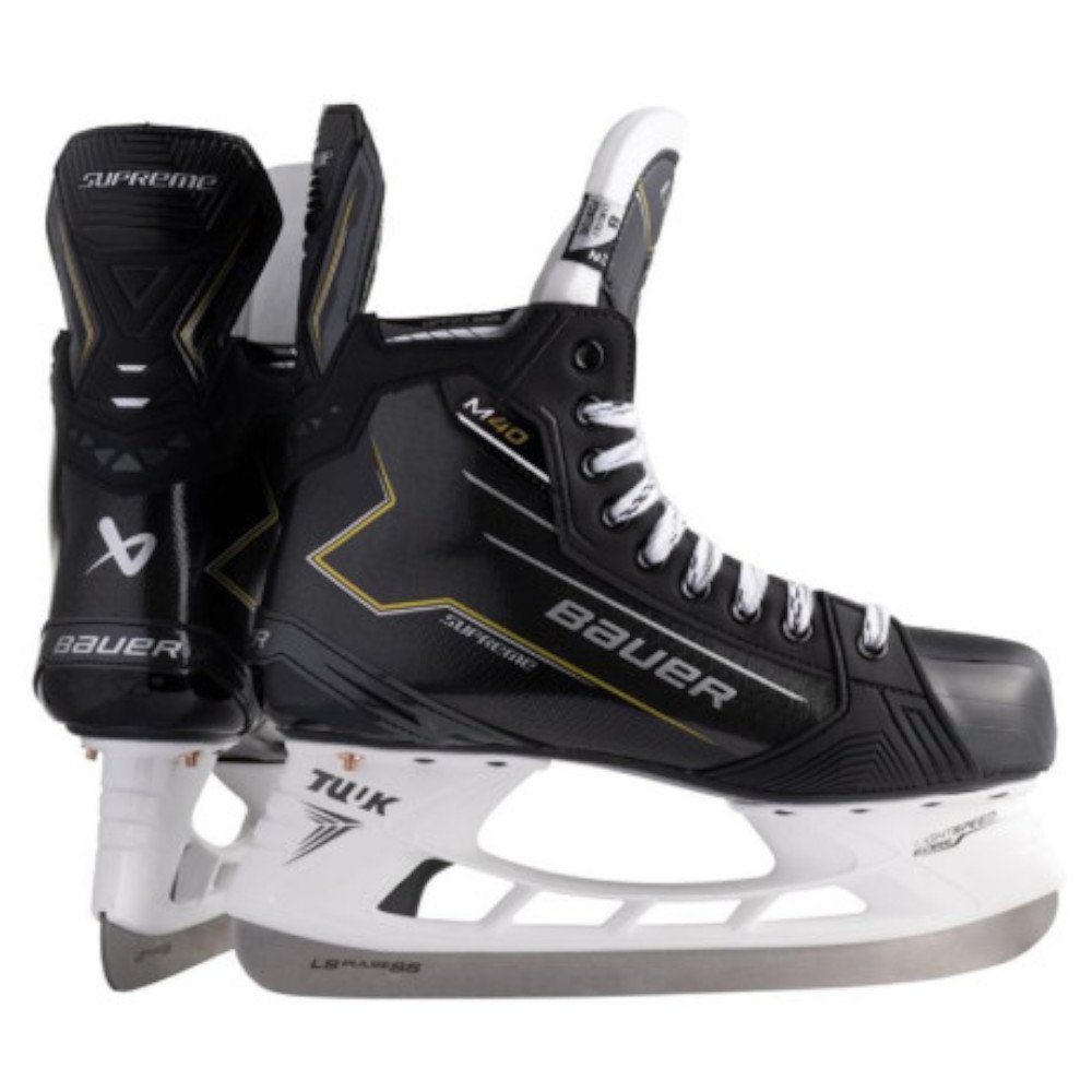 

Коньки хоккейные BAUER Supreme M40 S24 SR 1063304 (8.5 FIT2), Черный, Supreme M40 SR