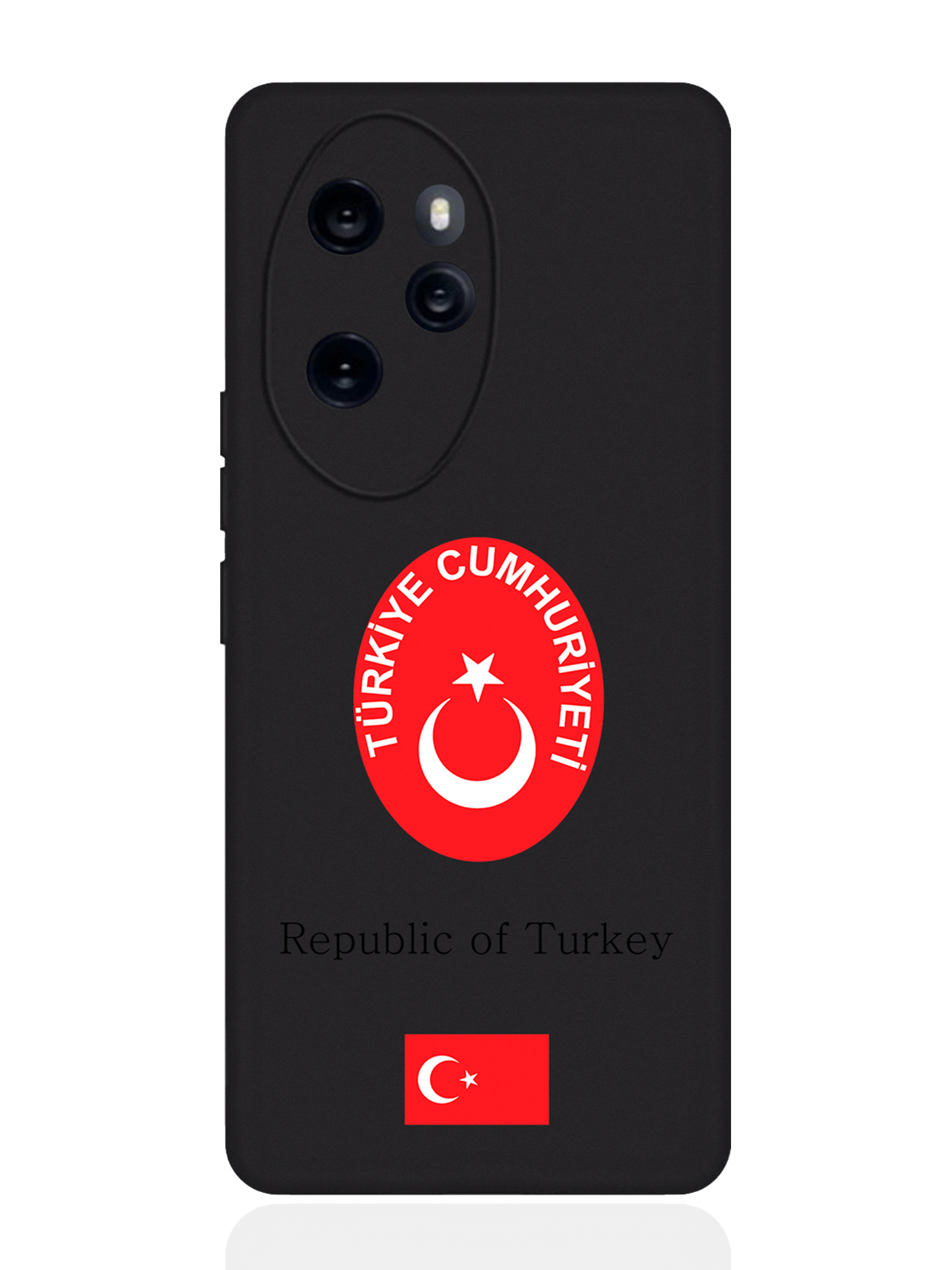 

Чехол SignumCase для Honor 100 Pro Герб Турции, Золотистый;черный;коричневый