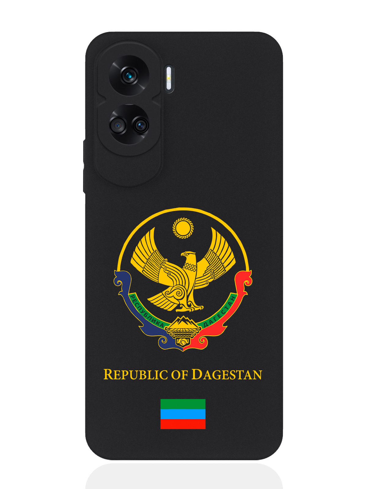 

Чехол SignumCase для Honor 90 Lite Герб Дагестана, Разноцветный, Honor