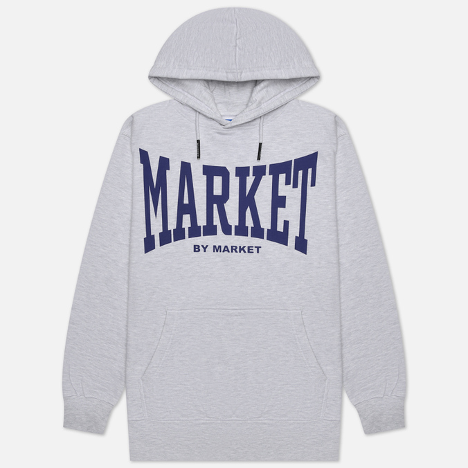 

Мужская толстовка MARKET Persistent Logo Hoodie серый, Размер L, Persistent Logo Hoodie