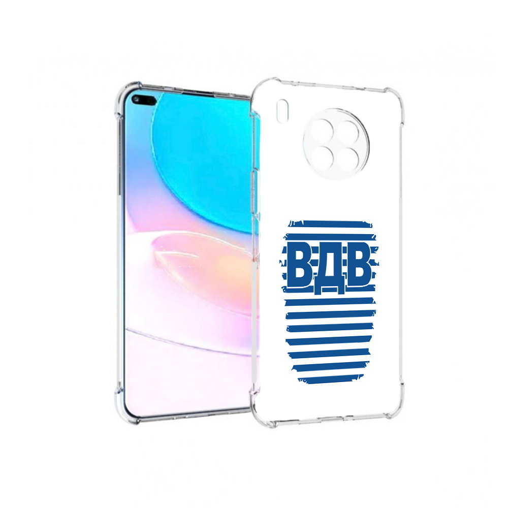 

Чехол задняя-панель-накладка-бампер MyPads вдв2 для Huawei Nova 8i, Прозрачный, Tocco