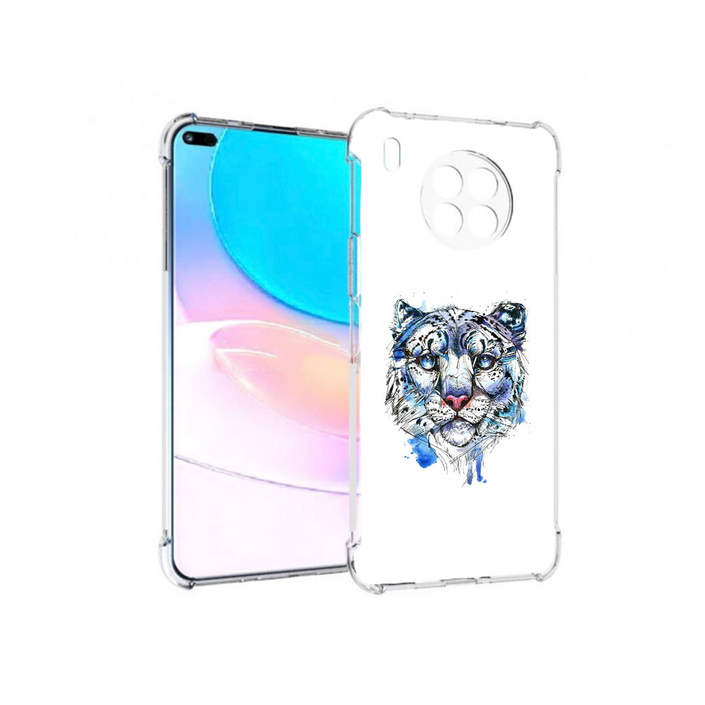 

Чехол задняя-панель-накладка-бампер MyPads водяной тигр для Huawei Nova 8i, Прозрачный, Tocco
