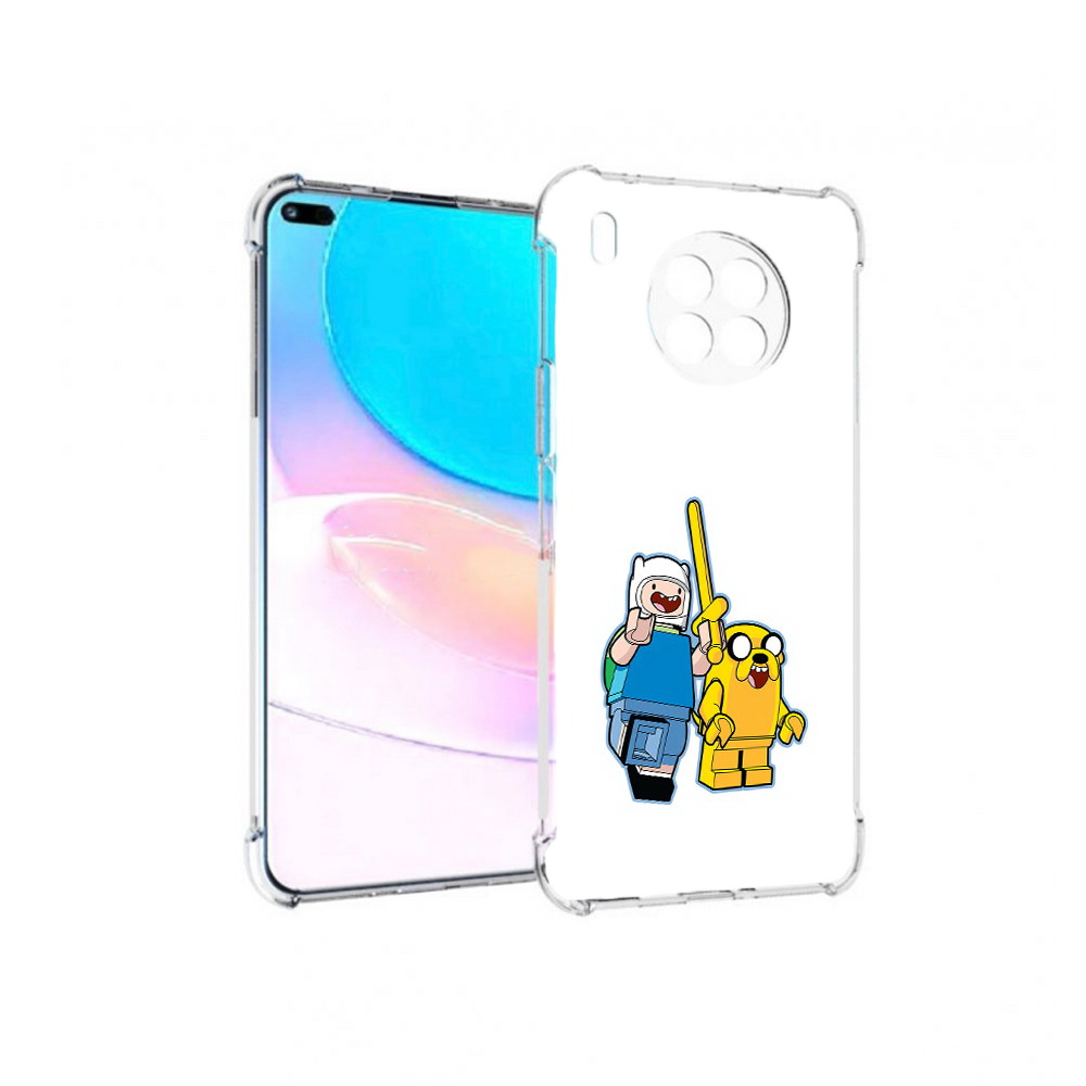 

Чехол задняя-панель-накладка-бампер MyPads время приключений лего для Huawei Nova 8i, Прозрачный, Tocco