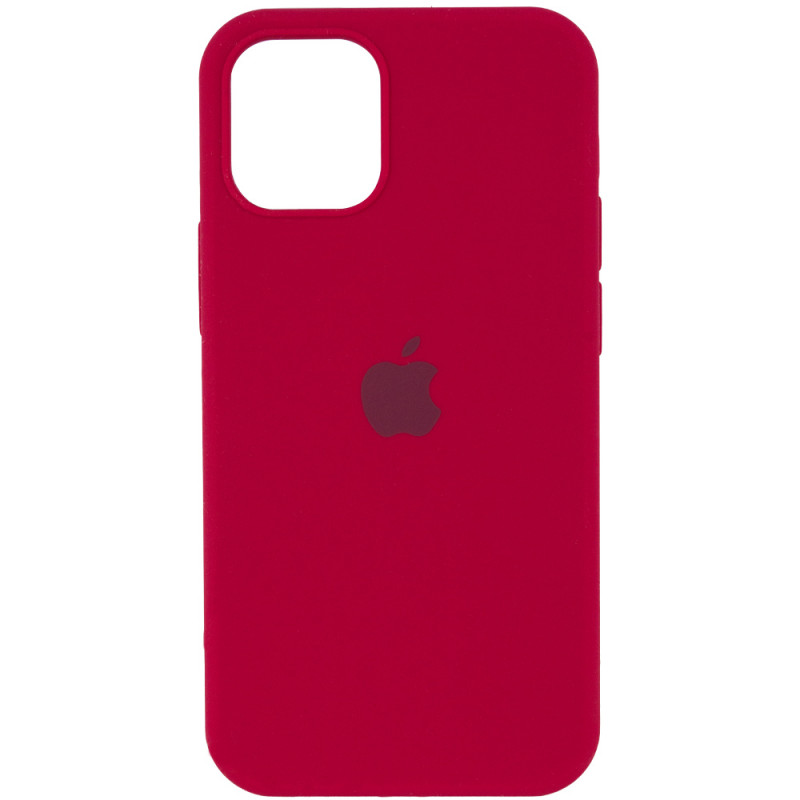 

Чехол-накладка Silicone Case Series для Apple iPhone 12 Mini ( малиновый), 6487028