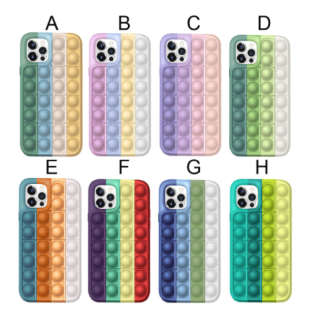 

Чехол-накладка Silicone Case POP IT для Apple iPhone 12 Pro Max (разноцветный), 64870327