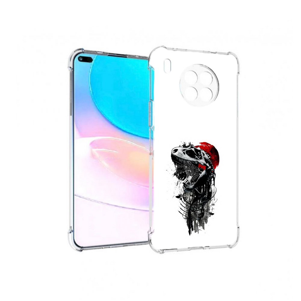 

Чехол задняя-панель-накладка-бампер MyPads вымерший динозавр для Huawei Nova 8i, Прозрачный, Tocco