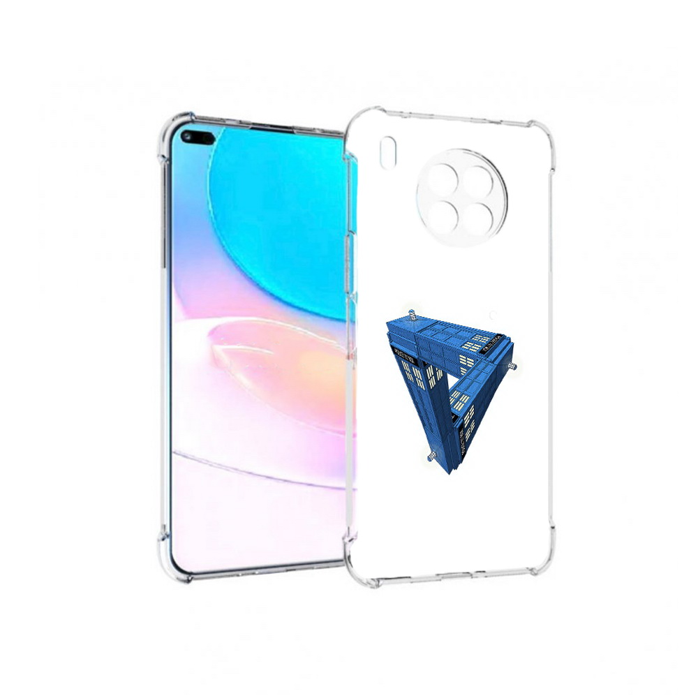 

Чехол задняя-панель-накладка-бампер MyPads головолока абстракция для Huawei Nova 8i, Прозрачный, Tocco