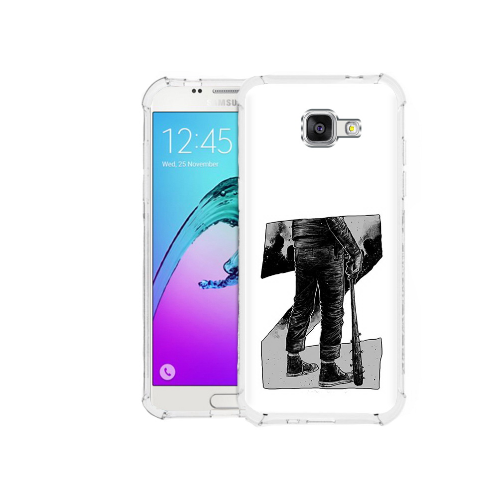 

Чехол MyPads Tocco для Samsung Galaxy A5 (2016) воин черно белый (PT25252.581.265), Tocco
