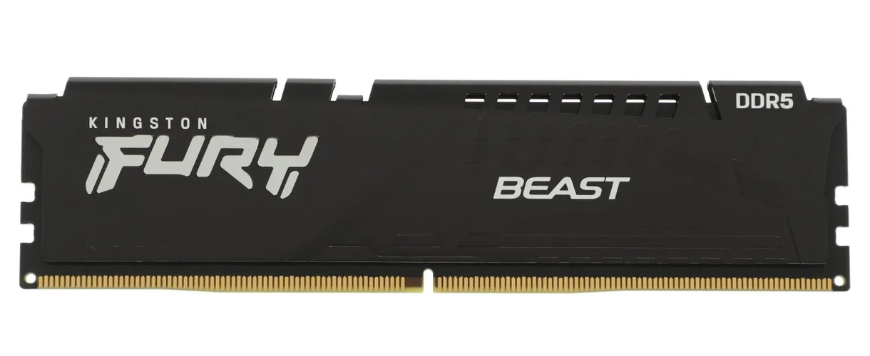 

Оперативная память Kingston Fury Beast (KF556C40BB-16), DDR5 1x16Gb, 5600MHz, Fury Beast