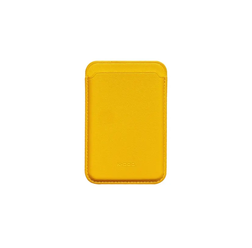

Чехол K-Doo Leather Wallet MagSafe Yellow, Желтый, 52213