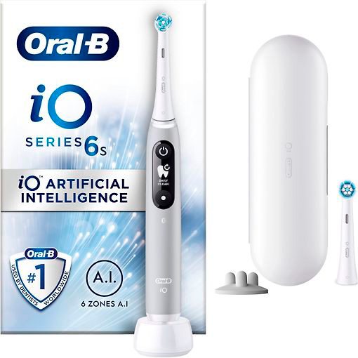 

Электрическая зубная щетка Oral-B iO Series 6s белый, iO Series 6s