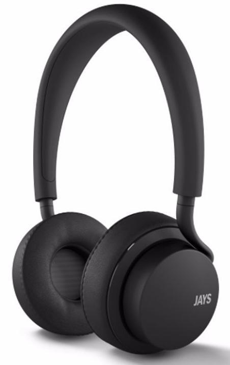 

Беспроводные Bluetooth cтерео-наушники Jays U-Jays Wireless (Black), 828282827