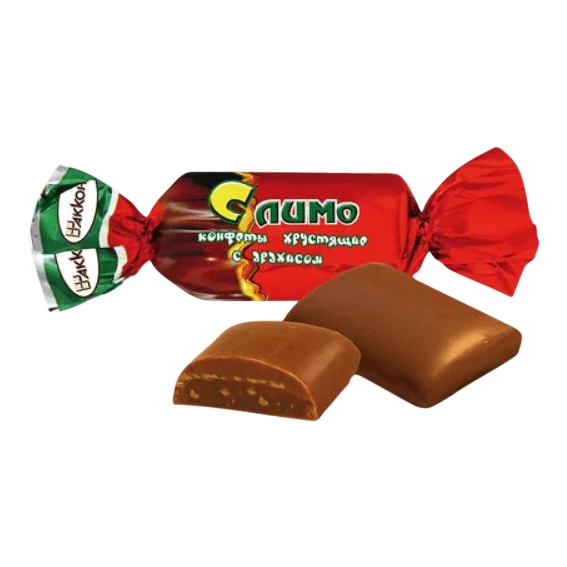 Конфеты шоколадные Акконд Слимо с арахисом 200 гр