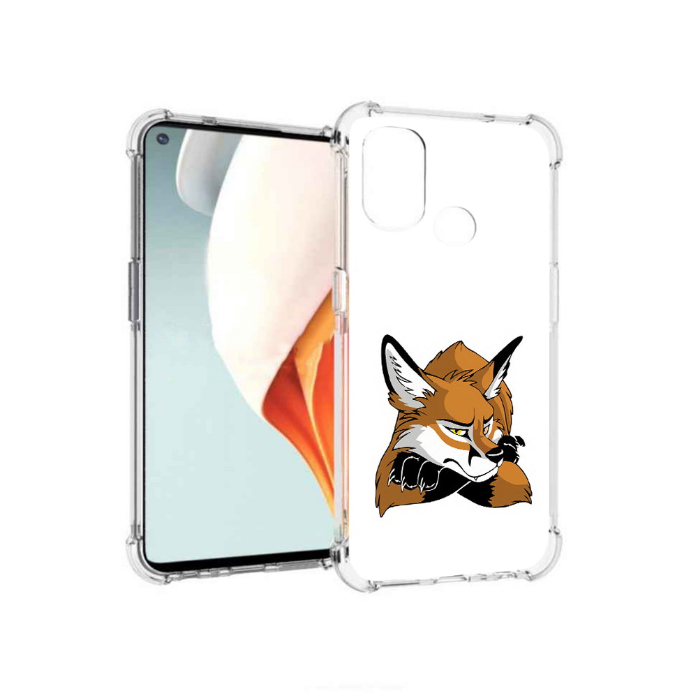 

Чехол MyPads Tocco для OnePlus Nord N100 фокс (PT227045.141.660), Прозрачный, Tocco