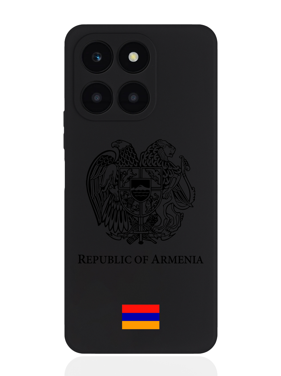 

Чехол SignumCase для Honor X6A Черный лаковый Герб Армении, Honor