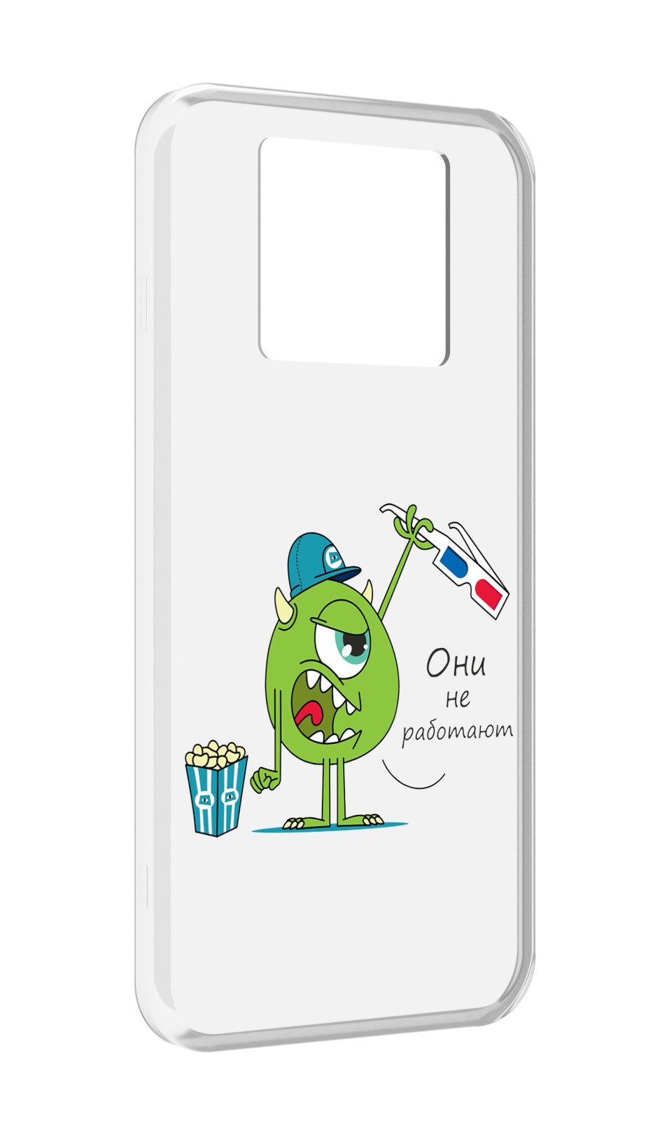 

Чехол MyPads Очки не работают для Black Shark 3 5G / Black Shark 3S, Прозрачный, Tocco