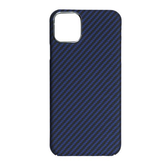 фото Чехол-накладка k-doo kevlar case для iphone 13 pro карбоновый (черно-синий в полоску) nobrand