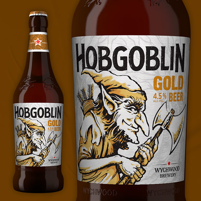 

Пиво Wychwood Hobgoblin Gold светлое 4,2% 0,5 л