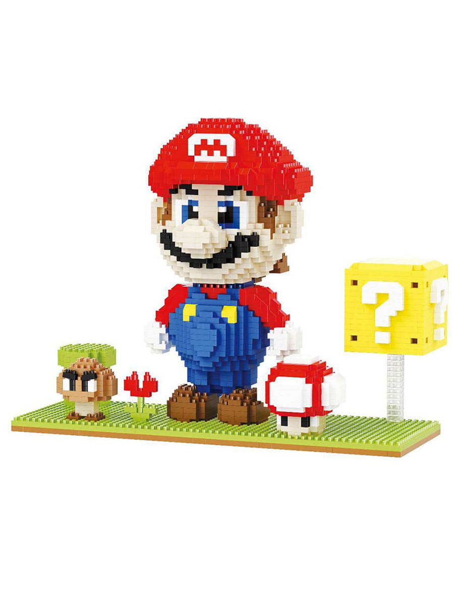 3D конструктор StarFriend Марио Mario (2000 деталей, 24,4х11,2х18,5 см) пазл классический третьяковская галерея 2000 деталей в ассортименте