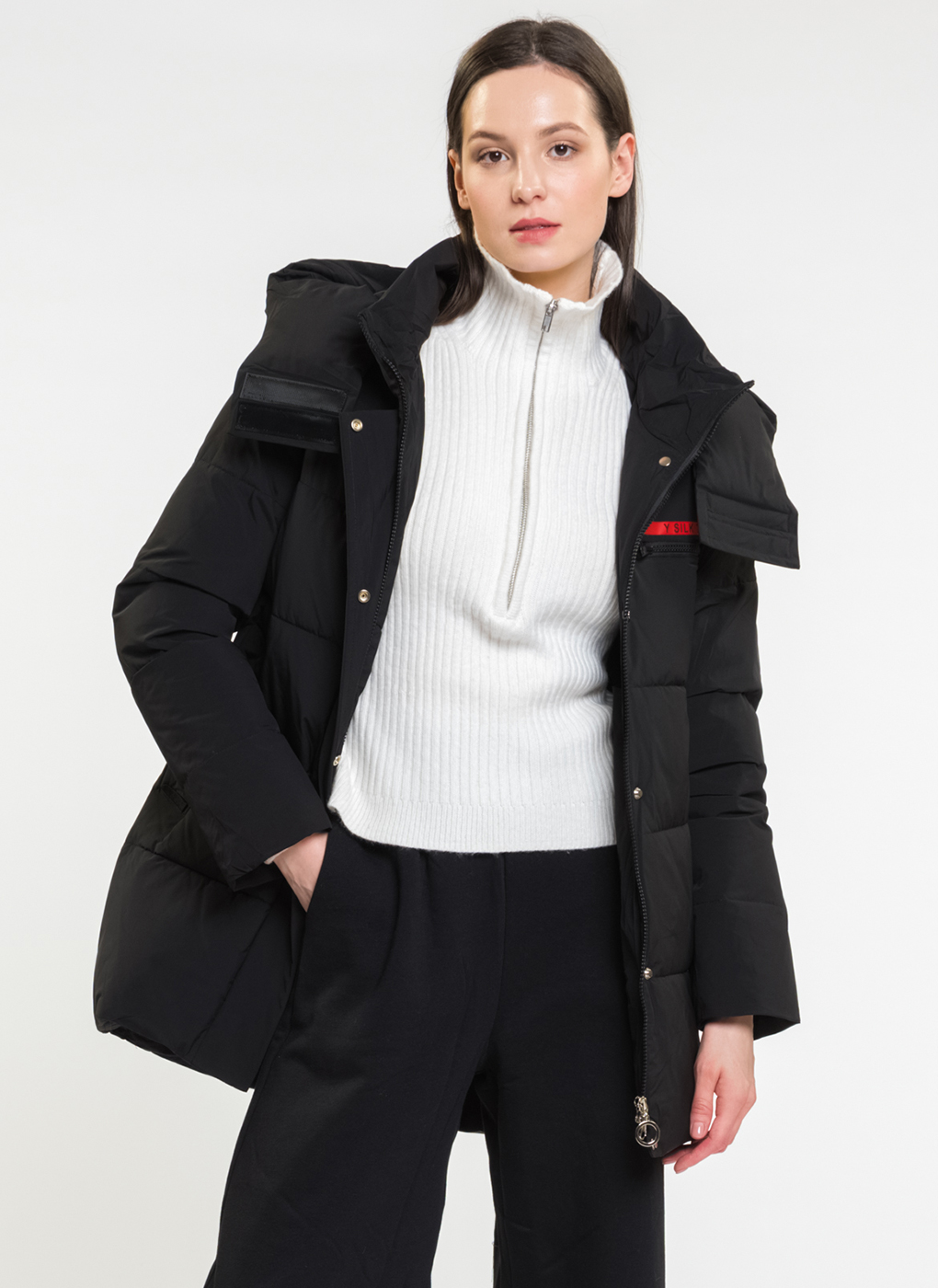 

Куртка женская Amimoda 65872 черная 42 RU, 65872