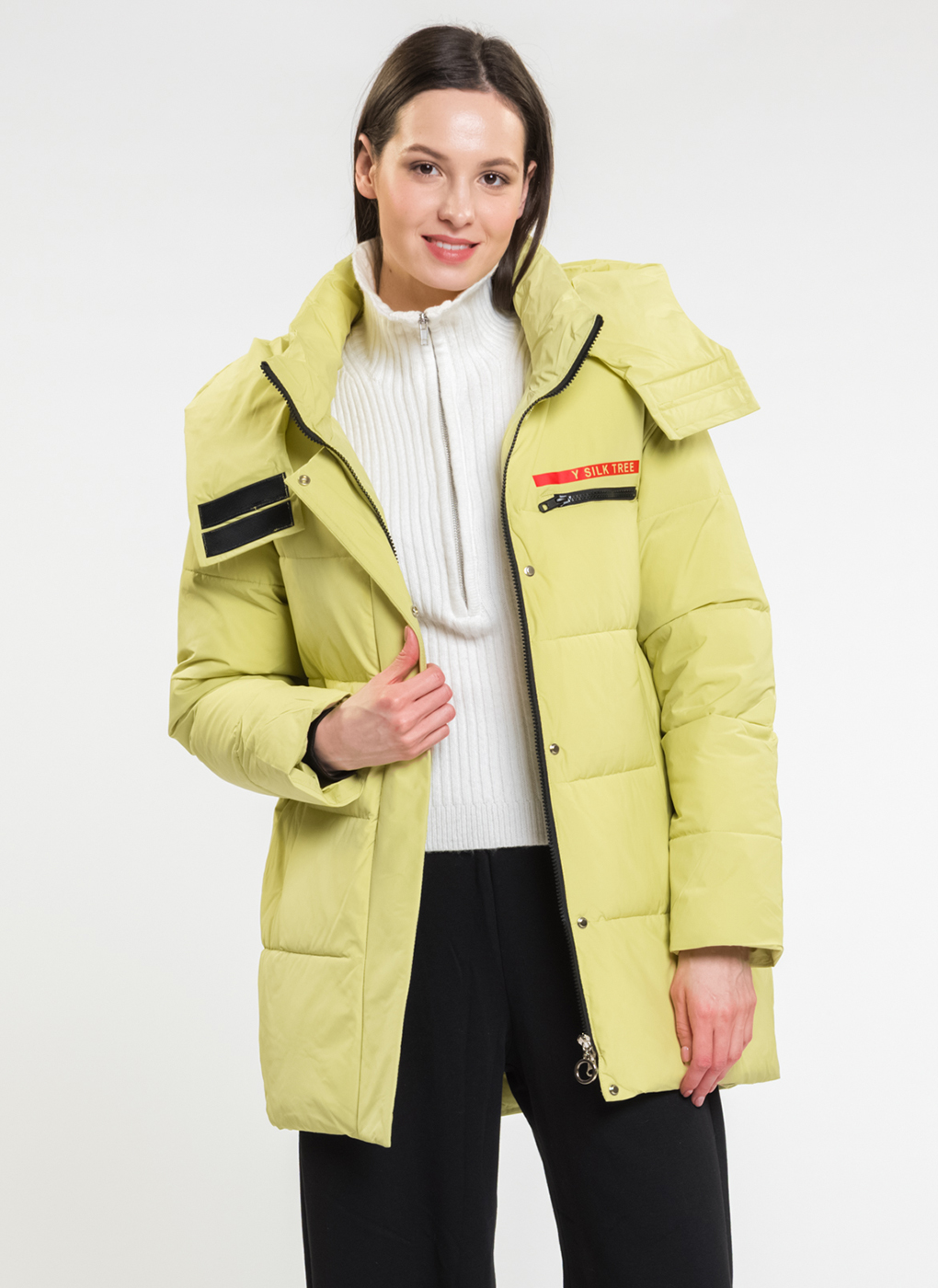 Куртка женская Amimoda 65872 желтая 46 RU