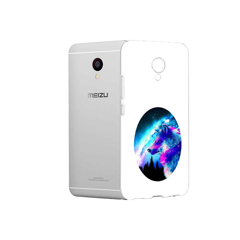 

Чехол MyPads Tocco для Meizu M3 голубой волк (PT46043.81.293), Прозрачный, Tocco