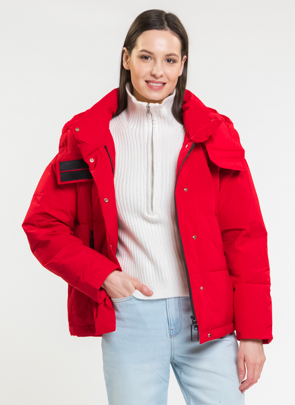 

Куртка женская Amimoda 65874 красная 46 RU, 65874
