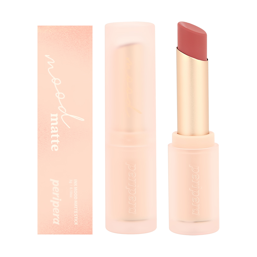 фото Помада для губ peripera ink mood matte stick тон 01 my own nude