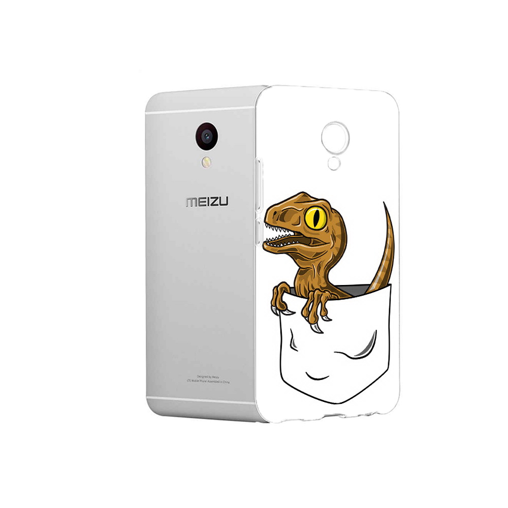 

Чехол MyPads Tocco для Meizu M3 динозавр в кармане (PT46043.81.327), Прозрачный, Tocco