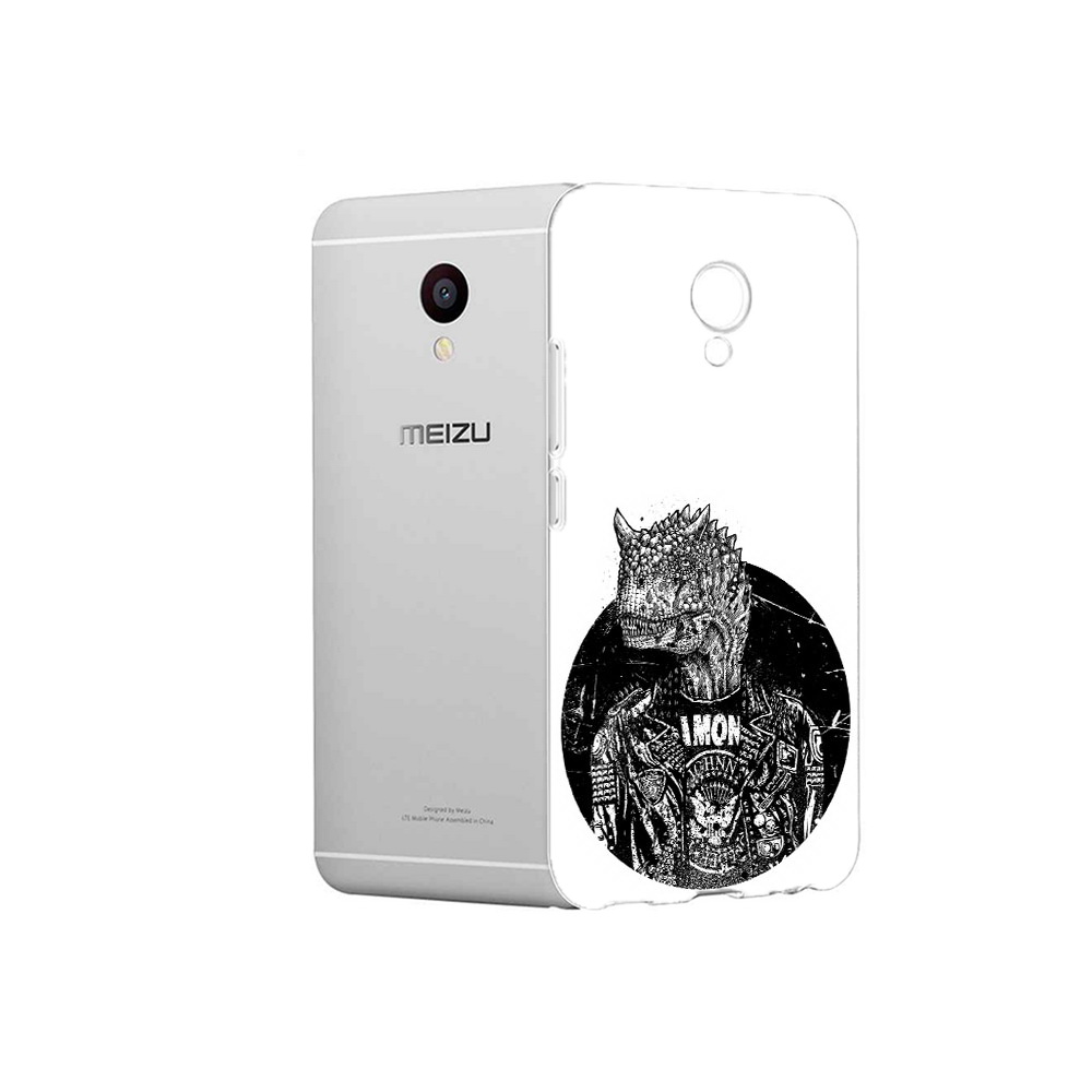 

Чехол MyPads Tocco для Meizu M3 динозавр в куртке (PT46043.81.328), Прозрачный, Tocco