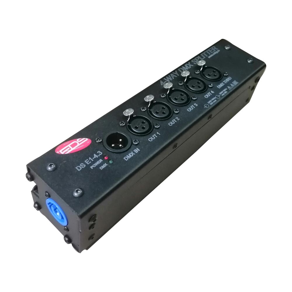 DS-E1-4.3 Туровый DMX сплиттер, EDS