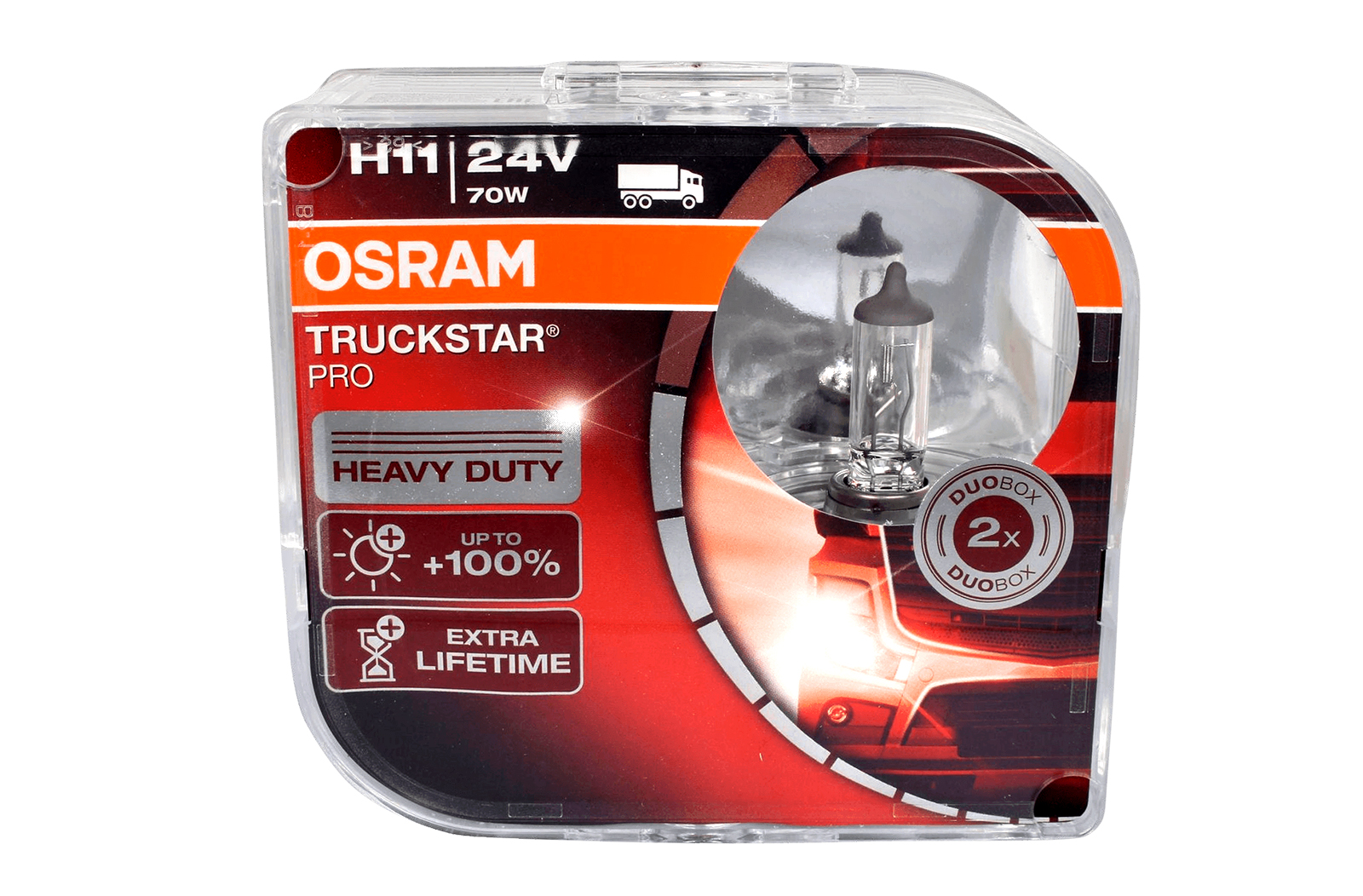 

Набор ламп 24V 70W H11 OSRAM TRUCKSTAR PRO комплект O-64216 TSP2 EURO