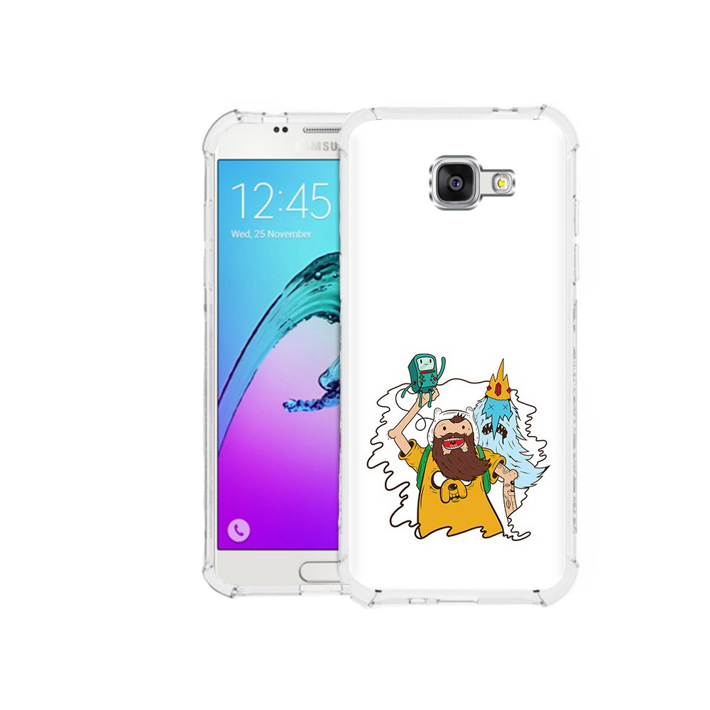 Чехол MyPads Tocco для Samsung Galaxy A5 (2016) время приключений старый Финн