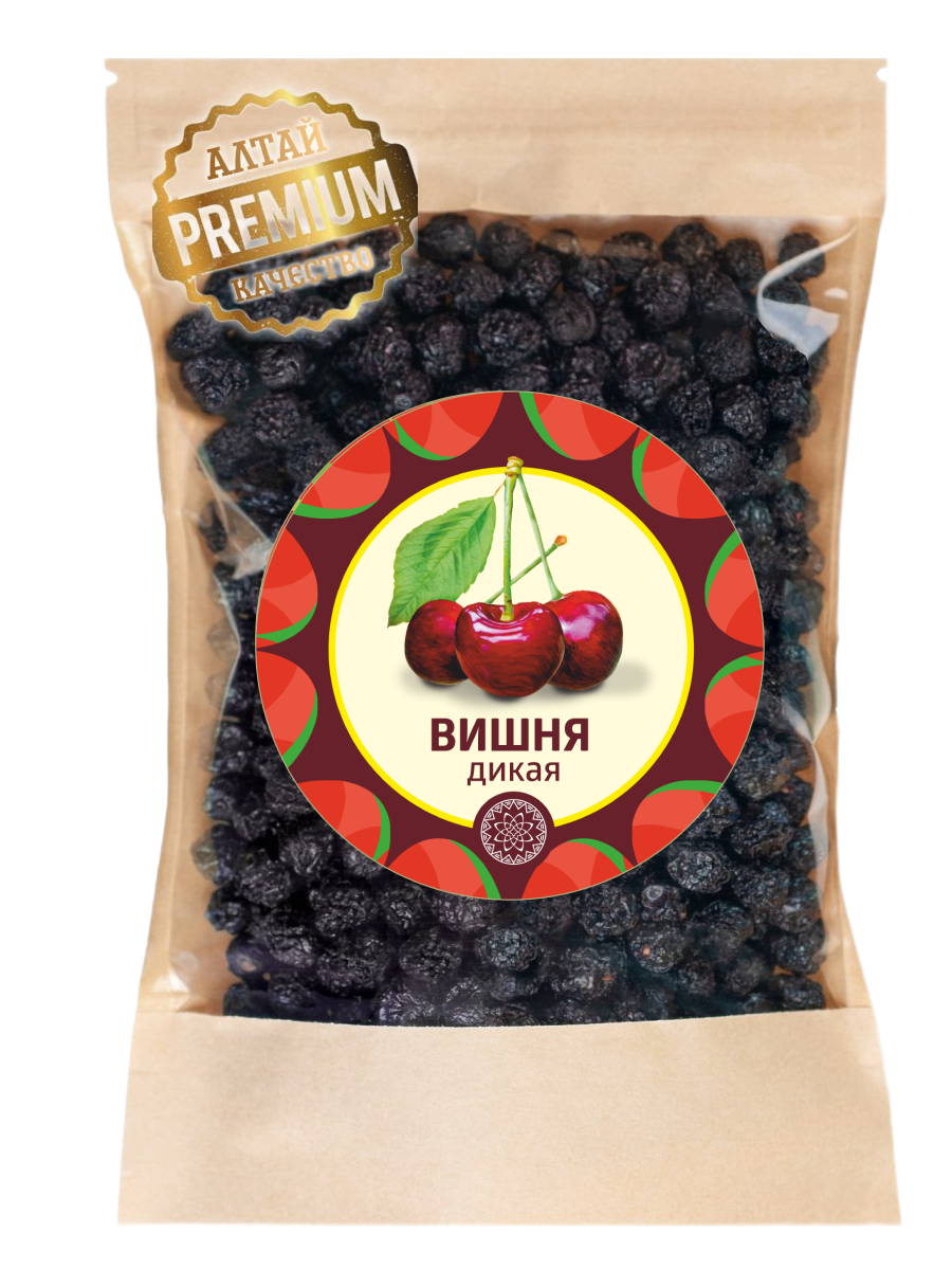

Вишня ЯСАЛТАЯ ягода сушеная Алтайская “Дикая”, 50 г., Алтайская