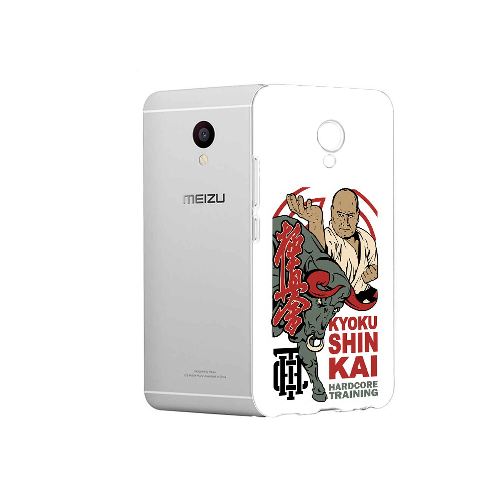 

Чехол MyPads Tocco для Meizu M3 единоборства рисунок (PT46043.81.343), Прозрачный, Tocco