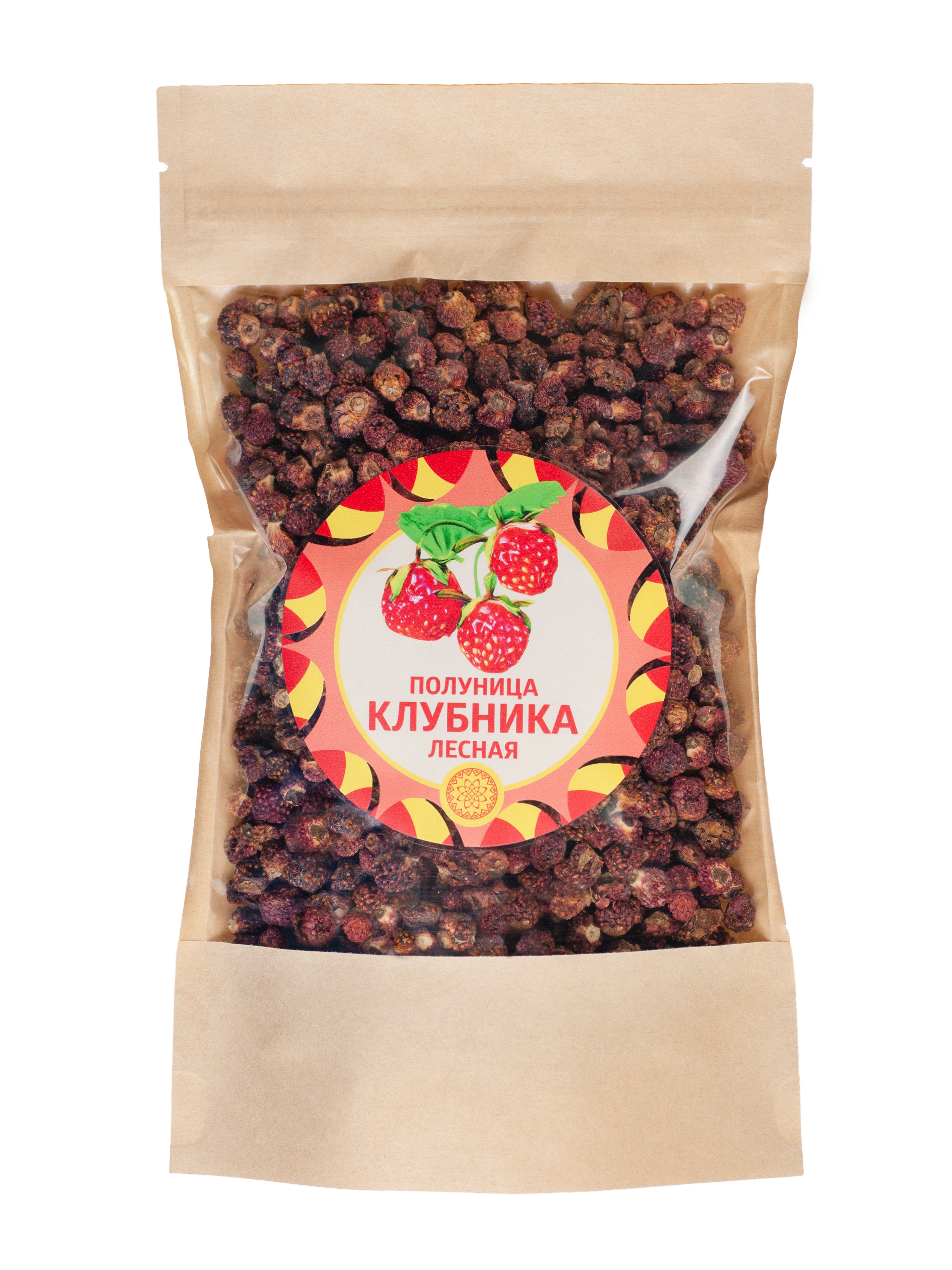 Полуница - Клубника ЯСАЛТАЯ ягода сушеная Алтайская Лесная, 30 г.