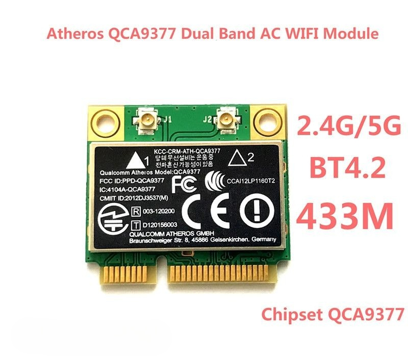 

Приемник Wi-Fi NoBrand Mini PCI-e 802.11ac, Зеленый;белый