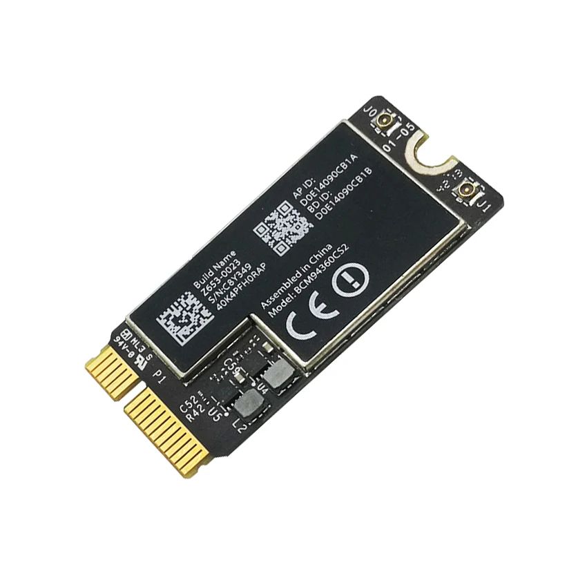 

Приемник Wi-Fi NoBrand для компьютера Mini PCI-e 802.11ac, Зеленый;белый