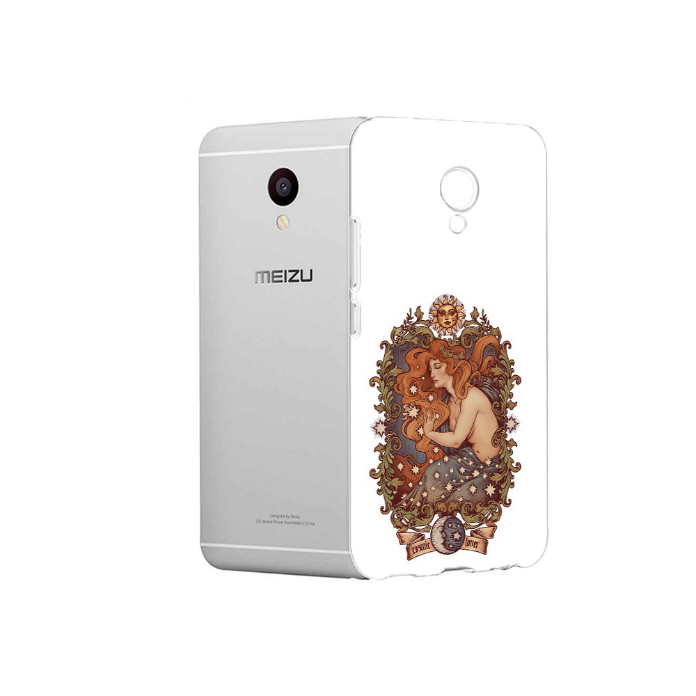 

Чехол MyPads Tocco для Meizu M3 звездная девушка абстракция (PT46043.81.351), Прозрачный, Tocco