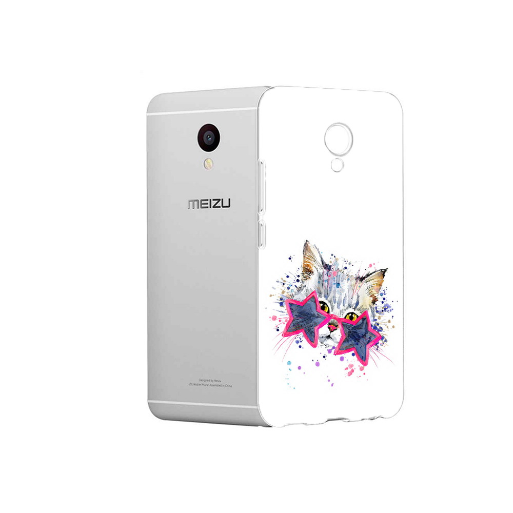 

Чехол MyPads Tocco для Meizu M3 звездные очки (PT46043.81.353), Прозрачный, Tocco