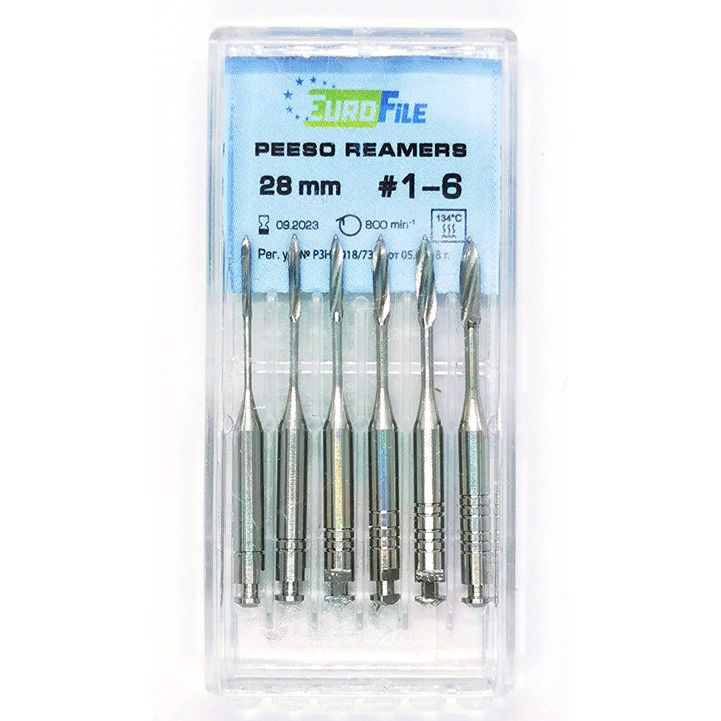 

Дрильборы машинные Peeso Reamers -, 28 мм, размер 1-6, сталь, 6 шт Eurofile 1845028100