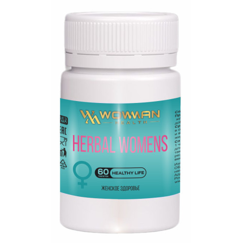 Растительный комплекс WowMan Herbal Womens, 60 таблеток