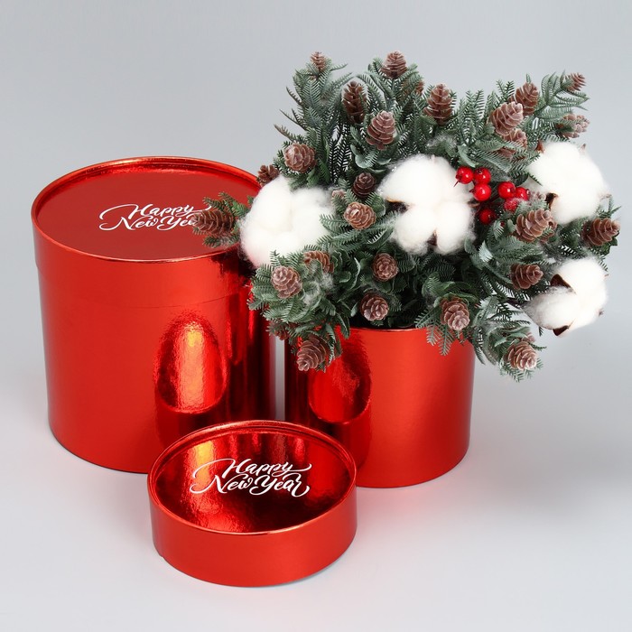 

Набор Дарите Счастье 2в1 Happy New Year, красный, праздник