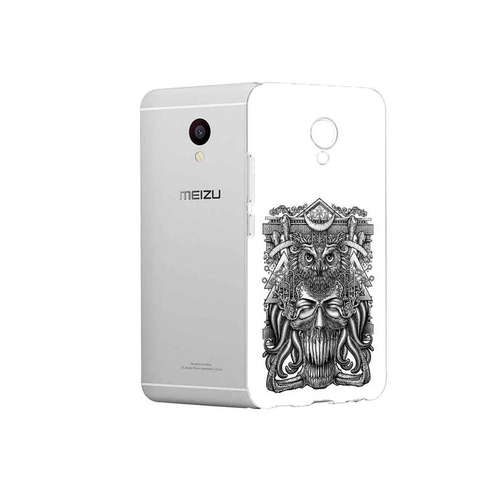 

Чехол MyPads Tocco для Meizu M3 зубастая сова (PT46043.81.369), Прозрачный, Tocco