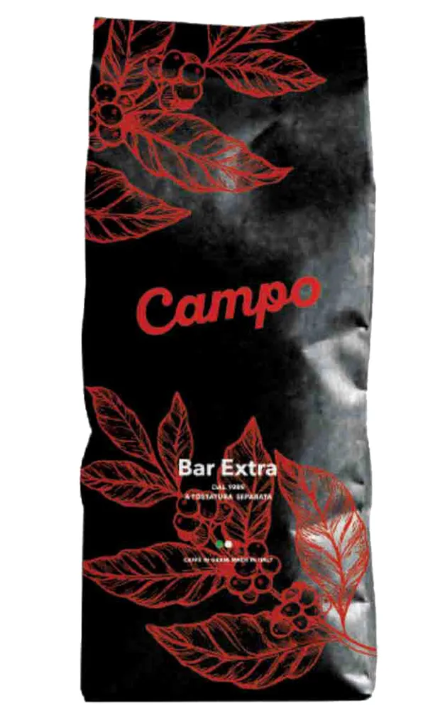 Кофе в зернах CAMPO BAR EXTRA,20% арабика, 80% робуста, 1000 г