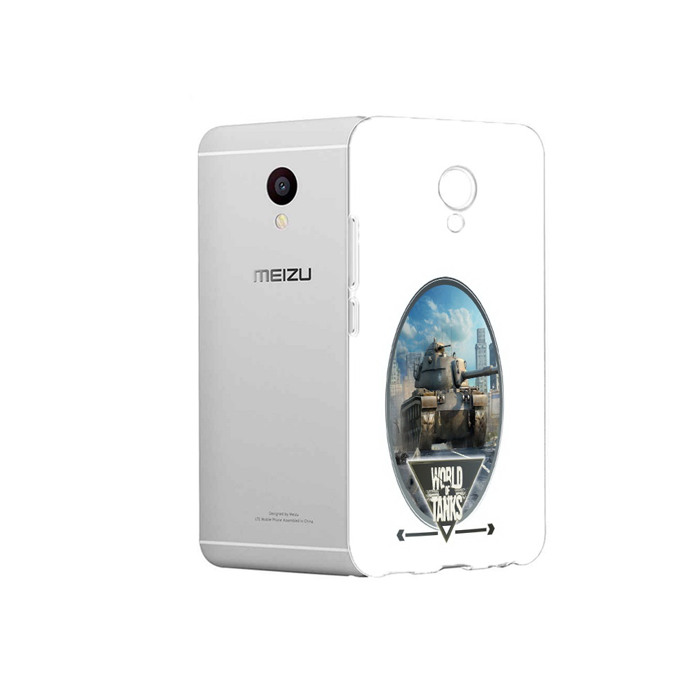 

Чехол MyPads Tocco для Meizu M3 игра с танками (PT46043.81.375), Прозрачный, Tocco